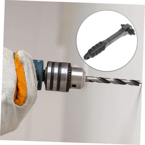 Miniatura 8 de Herramienta de llave de portabrocas 2 en 1 Llave de trinquete para un fácil ajuste manual