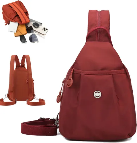 Miniatura 11 de 2025 Premium 3 en 1 bolsa de viaje antirrobo, mochila de tela Oxford impermeable de 2 vías, bolsa de mano para mujer, Negro, Tamaño único, Moda