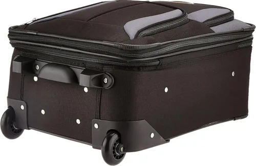 Miniatura 6 de Rockland, juego de equipaje de dos piezas, NegroGris), F102-BLACKGRAY