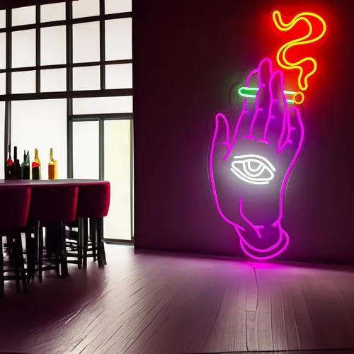 Miniatura 5 de Letreros de neón para decoración de pared, letreros luminosos para dormitorio, sala de juegos, fiesta, club, caja de baterías o alimentado por USB