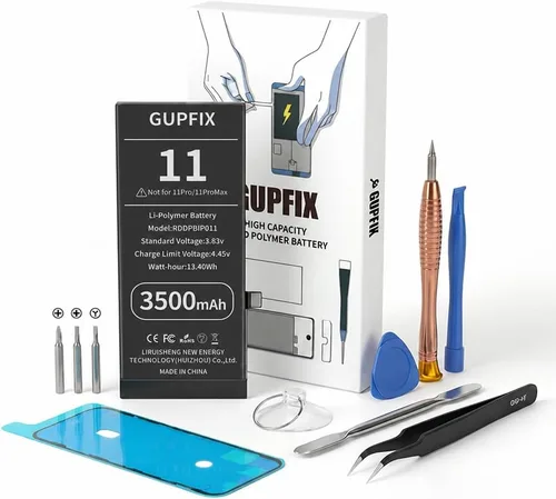 Miniatura 17 de Batería de diagnóstico para iPhone 13 sin advertencia de parte desconocida emergente, 3500 mAh de alta capacidad de polímero de litio recargable