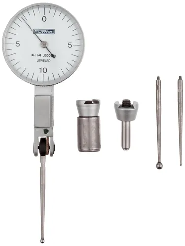 Miniatura 6 de Fowler 52-563-777-0, Indicador de prueba horizontal con rango de medición de 0-0.008" (blanco)