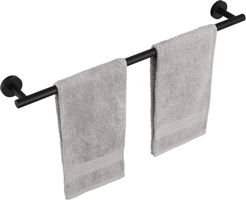 Miniatura 19 de Toallero KES para toalla de baño, cocina, mano, paños para trastes, hecho de acero inoxidable a prueba de óxido, montaje de pared, SUS304, 12
