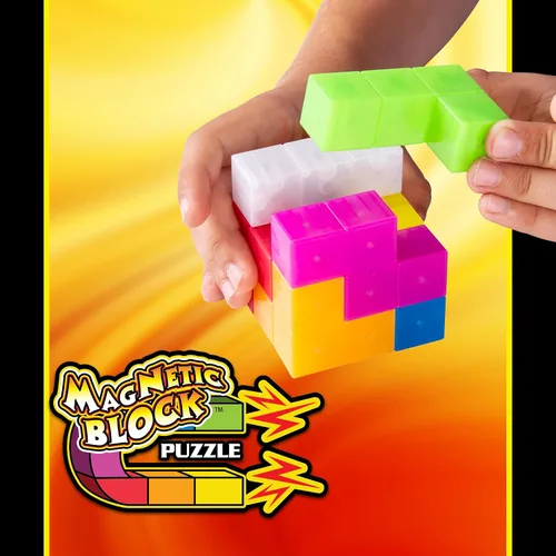 Miniatura 2 de Duncan Bloque magnético Brain-Teaser Puzzle, Rojo