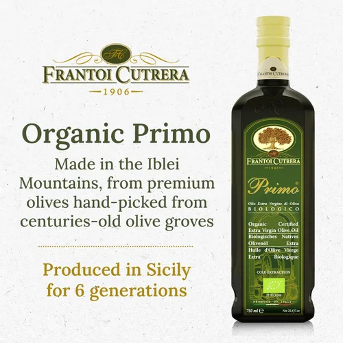 Miniatura 5 de Frantoi Cutrera Primo Aceite de Oliva Virgen Extra Orgánico Italiano Extraído en Frío Prensado en Frío, Aceite de Oliva Rico en Polifenoles