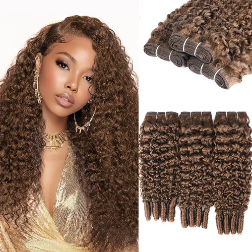 Miniatura 12 de ALLRUN Paquetes de Ondas Corporales con Cierre Cabello Humano 12 14 16 Pulgadas+10 Cierre Tejidos Corporales 3 Paquetes y Cierre Parte Libre 100%