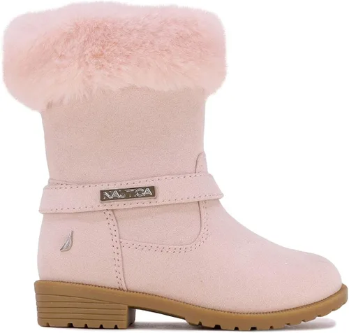 Miniatura 2 de Nautica Botas cálidas para niñas botines de moda para clima frío con parte superior de piel sherpa cosima niño grandeniño pequeñoniño
