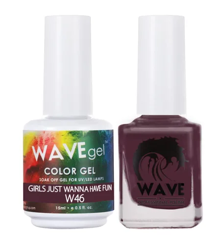 Miniatura 80 de WAVEGEL - Juego dúo de gel y esmalte de uñas a juego - Colección Simplicity - #P109 Blizzard I 0.5 onzas