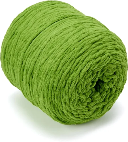 Miniatura 8 de Hilo de Chenilla Grueso para Tejer/Crochet Manta de Bebé, Hilo Elegante para Amigurumi #6 Súper Voluminoso Extra Grueso Suave Esponjoso Hilo Grande