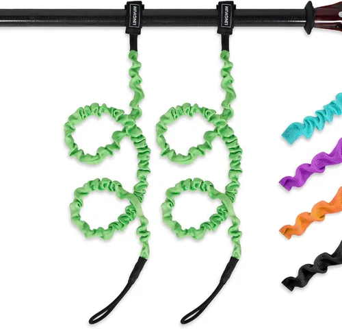 Miniatura 10 de Correa de remo para kayak, correa elástica para remo en espiral, cuerda para kayak, canoa, canoa, cañas de pesca, accesorios de remo de kayak