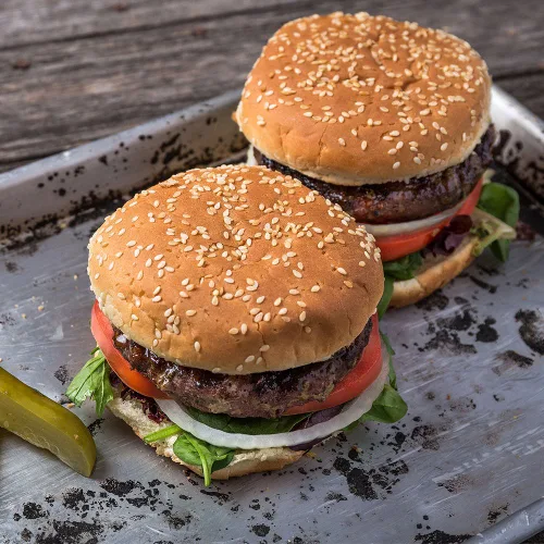 Miniatura 4 de Hamburguesas de Carne Molida Angus Wagyu de Nebraska Star Beef - El Paquete Ultra Premium para Eventos Familiares de Parrilla - Sin Hormonas y Sin