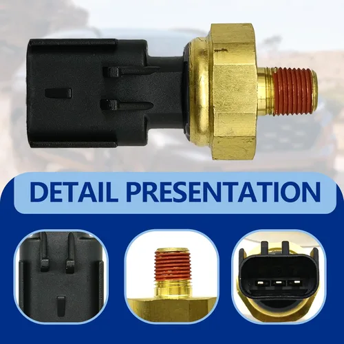 Miniatura 6 de Sensor de presión Sensor de presión de aceite del motor Sensor de interruptor emisor 5149062AA 05149062AA 5149064AA 5149062AB Compatible con Ram