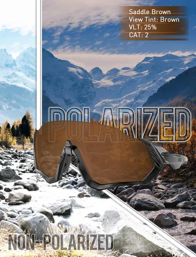 Miniatura 18 de Lentes de repuesto de policarbonato de 0.071 in para Oakley Fuel Cell OO9096 Sunglass Ultra Polarized
