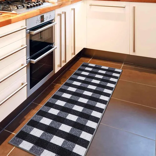 Miniatura 15 de Ottomanson Alfombras de 5 x 6 pies 6 pulgadas para sala de estar, alfombra de área para dormitorio, antideslizante, duradera y grande para zonas