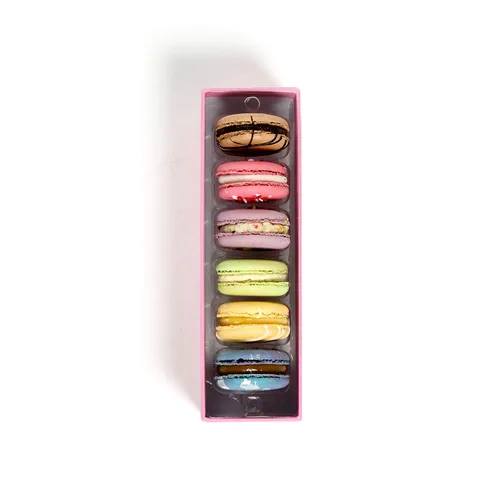 Miniatura 8 de Macarons franceses de lujo, galletas europeas, cestas de regalo, caja de chocolate, aperitivos, paquete variado, condolencias, aniversario, mejorar