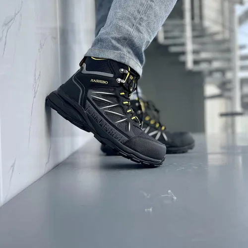Miniatura 6 de Botas de trabajo con punta de acero para mujer, botas de trabajo aisladas, zapatos de punta de acero, botas de construcción cómodas, botas