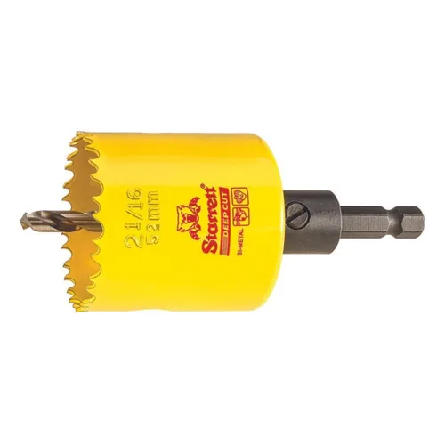 Miniatura 29 de Starrett DCH0136-G - Sierra perforadora bimetálica de corte profundo con dientes HSS resistentes a la abrasión - Ideal para cortar metal, acero