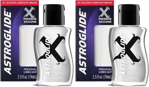 Miniatura 8 de Lubricante personal de gel de silicona Astroglide X, impermeable de gran calidad, 015594011516, líquido, 1