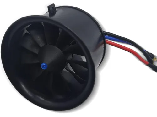 Miniatura 12 de Flycolor EDF 50mm 4900KV 3S Empuje Máximo 770g 11 Hélices Ventilador Canalizado con Motor RC Sin Escobillas con ESC 40A(2~4S) Equilibrado Probado