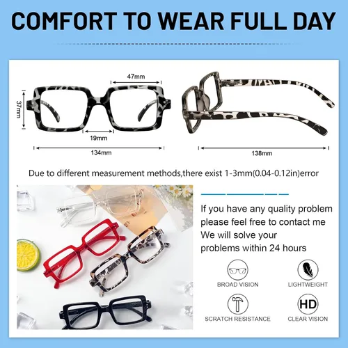 Miniatura 5 de OCCI CHIARI Gafas de lectura 1.0 para mujer de diseño 100 (1.0 1.25 1.5 1.75 2.0 2.25 2.5 2.75 3.0 3.5 4.0 5.0 6.0)