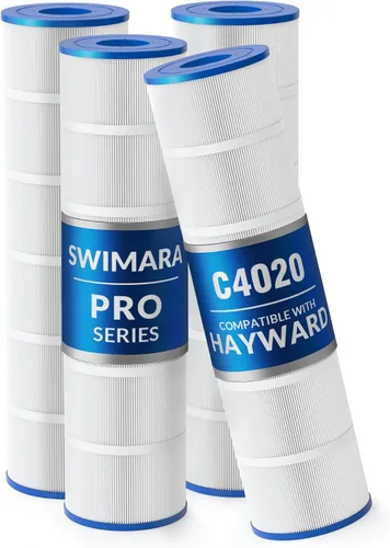 Miniatura 9 de Cartucho de filtro de piscina serie Pro, tela trilobal de 3 onzas, repuesto para Hayward CX550RE PA55 Unicel C-7656 Filbur FC-1240, compatible