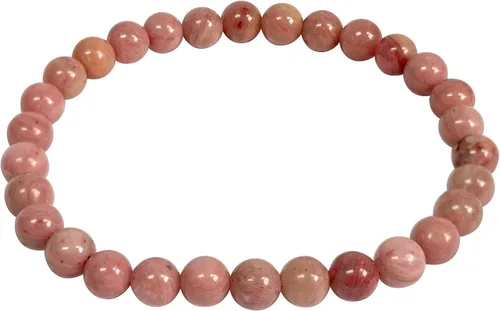 Miniatura 370 de Gem Avenue Handmade Round Bead Stretch Bracelet Unisex Natural Stone Beaded Jewelry for Men & Women, Elastic Wristband for Daily Wear