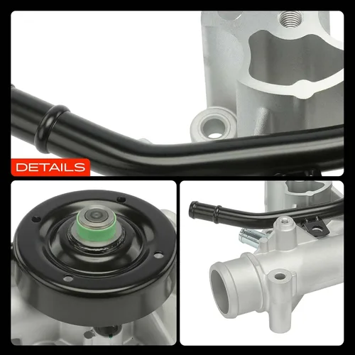 Miniatura 9 de A-Premium Bomba de agua de motor con junta [compatible con OHV V8 5.7L] Compatible con Dodge Durango 2004-2008, Ram 1500 2500 3500 2003-2008