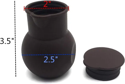 Miniatura 2 de 3 piezas de silicona Chocolate Melting Pot, salsa de mantequilla leche microondas hornear herramienta de vertido Blacl+Verde+Rojo