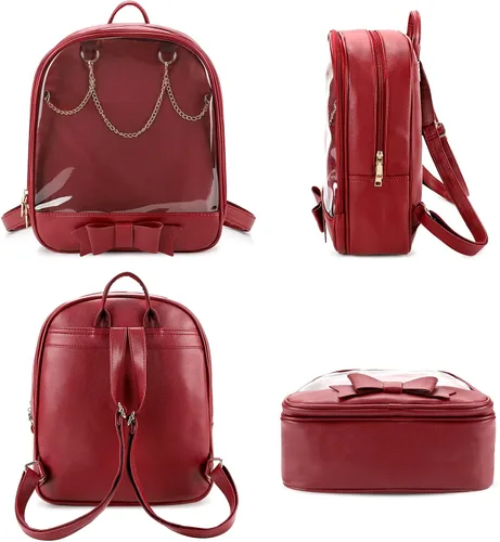 Miniatura 5 de SteamedBun Ita Bag Candy - Mochila con lazo de diseño Kawaii