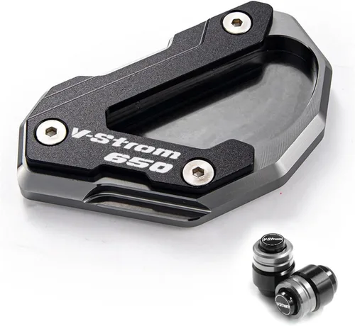 Miniatura 5 de Para Suzuki para V-Strom 650/XT para VSTROM 650 para DL650 Accesorios Soporte lateral con placa de soporte ampliada y placa de soporte de cubierta