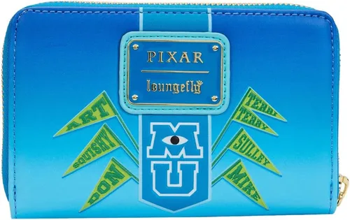 Miniatura 3 de Monster's University Scare Games - Cartera con cremallera, Multi, Loungefly Pixar Monsters University Scare Games - Cartera con cremallera