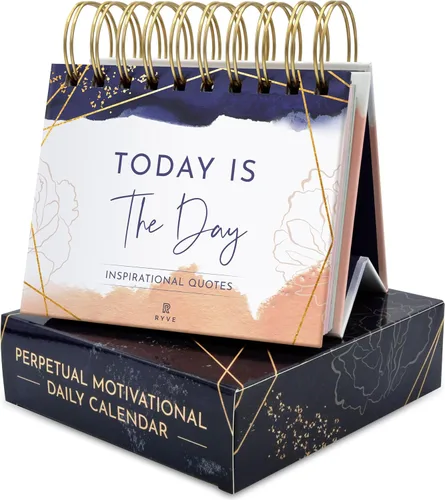 Miniatura 14 de RYVE Calendario Motivacional - Calendario de Hojas Diarias con Frases Inspiradoras - Regalos Motivacionales y Regalos Inspiradores para Mujeres