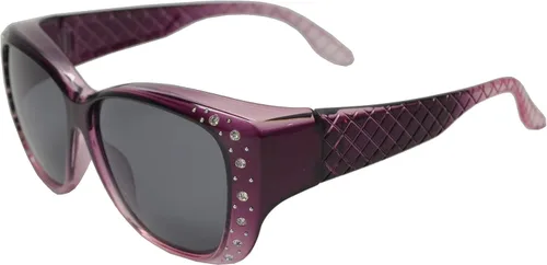 Miniatura 3 de PZ - Gafas de sol polarizadas para mujer para cubrir sobre gafas graduadas con protección UV