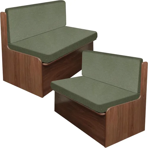 Miniatura 79 de Fundas de cojín tipo cuero para sofá, juego de fundas protectoras de muebles para sillón seccional, sofá biplaza de tela de elastano elástica