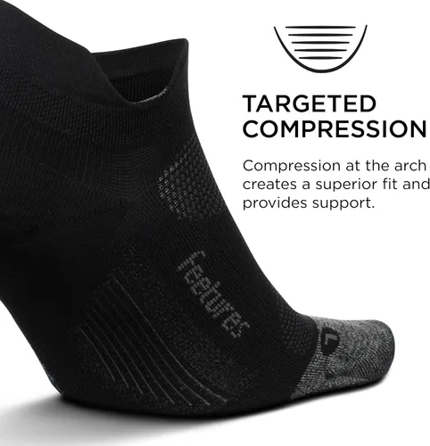 Miniatura 2 de Feetures Elite Ultra Light No Show Tab Solid - Running Socks for Men Women Athletic Compression Socks Moisture Wicking