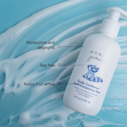 Miniatura 3 de MONAT Acondicionador Junior Gentle - Un acondicionador para el cabello antiencrespamiento seguro y suave para niños que se enjuaga rápidamente. Todo