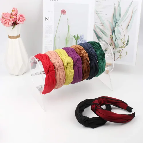 Miniatura 2 de OAOLEER Soporte para diadema, organizador de joyas transparente para adolescentes y mujeres, el organizador perfecto para exhibición de diademas