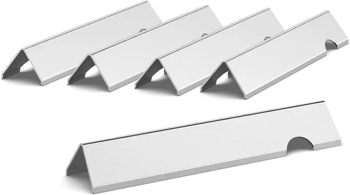Miniatura 9 de QuliMetal 66033 Barras aromatizantes para Weber Genesis II E-410/E-415/E-435, piezas de parrilla para parrillas de gas Weber GS4 Genesis II LX serie