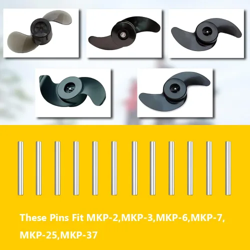 Miniatura 5 de Pasadores de apoyo para motor 2092600 – Funciona con motores Minn Kota – Piezas de repuesto para pasador de corte Minn Kota MKP-2 y MKP-3 – Paquete