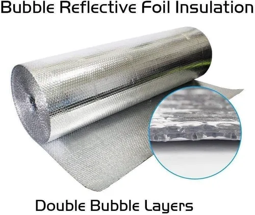 Kit de aislamiento Trade Winds: 10 hojas de paneles de aislamiento térmico de barrera radiante reflectante de aluminio de doble burbuja (24 x 60)