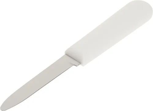 Miniatura 3 de Mercer Culinary Cuchillo para almejas con mango de polietileno, 3-1/4, blanco
