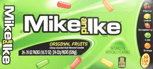 Miniatura 6 de Mike and Ike Original Fruits (1 caja de 24 paquetes individuales de 0.78 onzas)