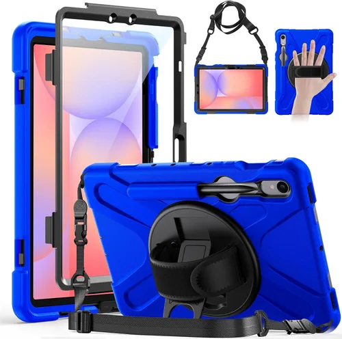Miniatura 20 de Gerutek Funda para Samsung Galaxy Tab S6 Lite de 10.4 pulgadas 2024/2022/2020, funda protectora de cuerpo completo con protector de pantalla