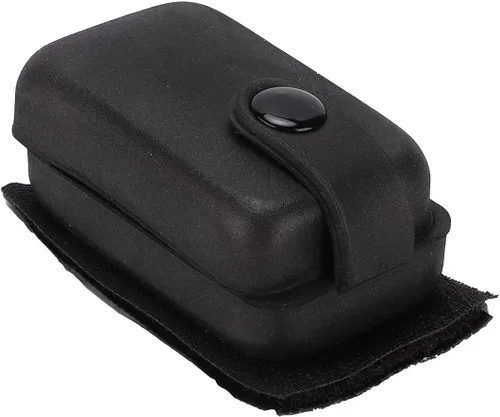 Miniatura 8 de Walfront Funda de batería de guitarra acústica de 9 V, estuche de transporte de bolsillo negro, organizador de PU, funda portátil para instrumentos
