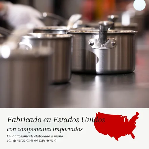 Miniatura 6 de Made In Utensilios de cocina ProCoat - Sartén antiadherente de 10 pulgadas (grafito) 5 capas de acero inoxidable recubierto antiadherente