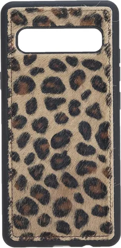Miniatura 300 de Venito Lucca - Funda de piel compatible con Samsung Galaxy Note 10 (6,3 pulgadas), extra segura, con cubierta trasera acolchada, cocodrilo negro