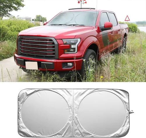 Miniatura 9 de Parasol plegable para el parabrisas del automóvil, protector solar para el volante para bloquear los rayos UV y mantener tu vehículo más fresco