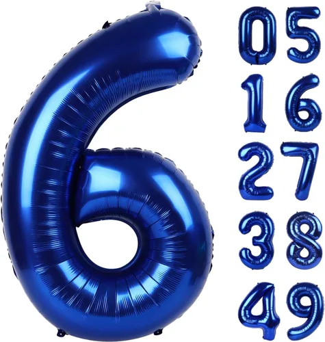 Miniatura 450 de Globo de cumpleaños número 4 dorado de 40 pulgadas, globos gigantes del número cuatro 14 24 34 40 44 2024, globos grandes de lámina de mylar para Oro