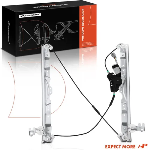 Miniatura 10 de A-Premium Regulador de Ventanilla Eléctrico Delantero Izquierdo con Motor Compatible con Infiniti QX56 2004-2010 Nissan Armada Pathfinder Titan Lado