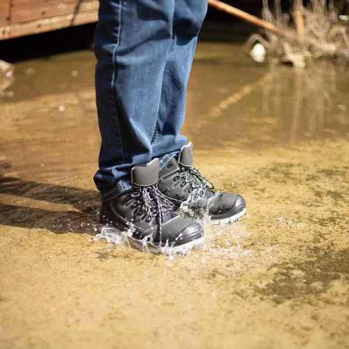 Miniatura 6 de DRKA Botas de trabajo con punta de acero para hombre resistentes al agua